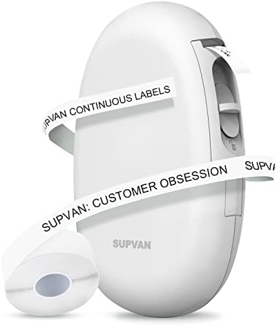 Máquina de fabricante de etiquetas supvan com fita