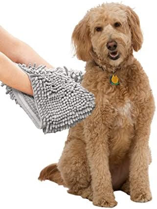 Valor Plus: PET - Microfiber Chenille Toard - Absorvente rápido - secagem rápida - Ótimo para todos os cães de