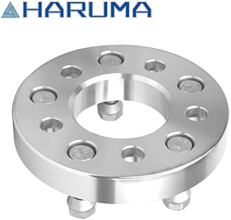 Haruma 4pcs 1 Espessura Spacers de roda de espessura 5x114.3mm a 5x120mm Padrão de mão-de-rodas de