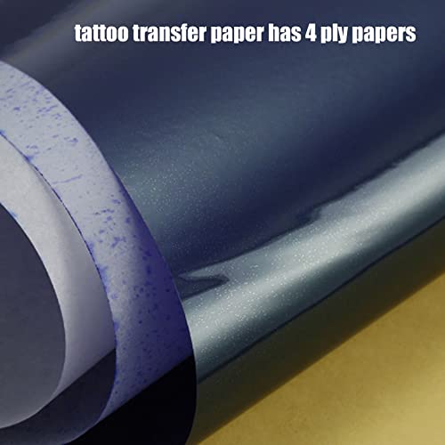 Papel de transferência de tatuagem SOTICA 25PCS, papéis de estêncil de tatuagem Rastreamento de papéis de papel