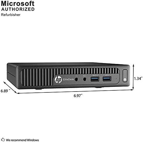 HP Eleitedesk 705 G3 - Mini Desktop - A10 Pro -8770E 2,8 GHz - 8 GB - 128 GB SSD 1GG27USABA