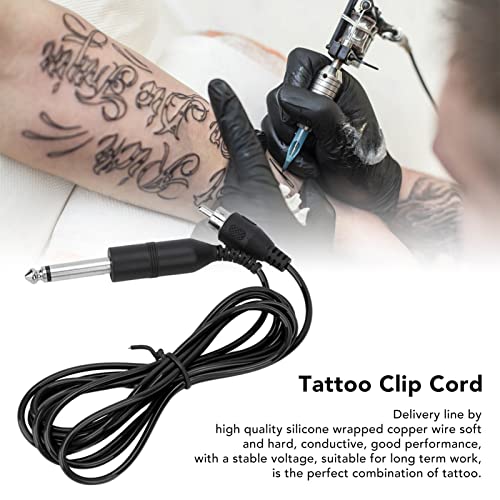 Cabo de clipe de tatuagem, cabo de clipe de tatuagem para caneta de tatuagem, cabo de clipe de tatuagem