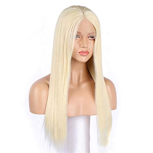 perucas femininas perucas de substituição de cabelo de 22 polegadas de comprimento de renda frontal de 22