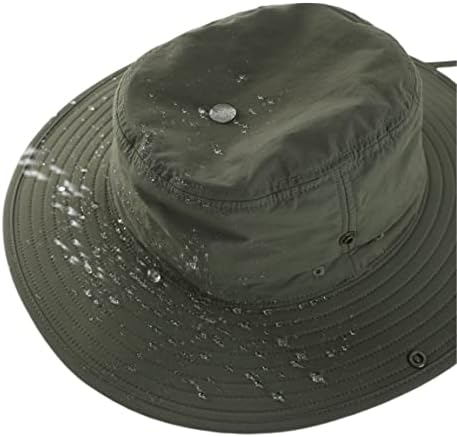 Connectyle mass impermeável chapéu de sol externo upf 50+ chapéu de boonie para pesca caminhada