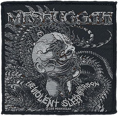 Meshuggah Sono violento da razão Patch Art Metal Music Terty Sew On Applique