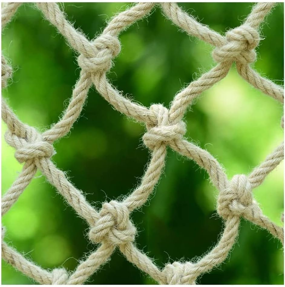 Rede de corda de cânhamo Ouyoxi, rede anti-queda, rede de segurança, líquido de segurança de