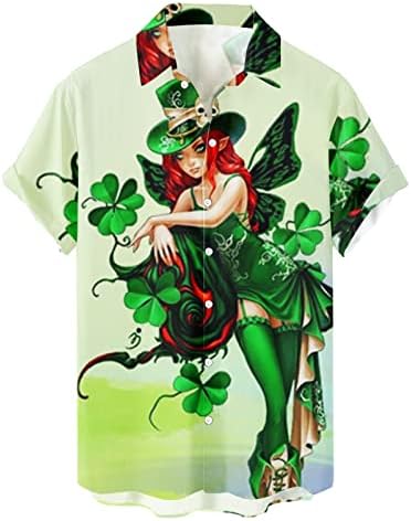 Camisas de manga curta de manga curta de St. Patrick