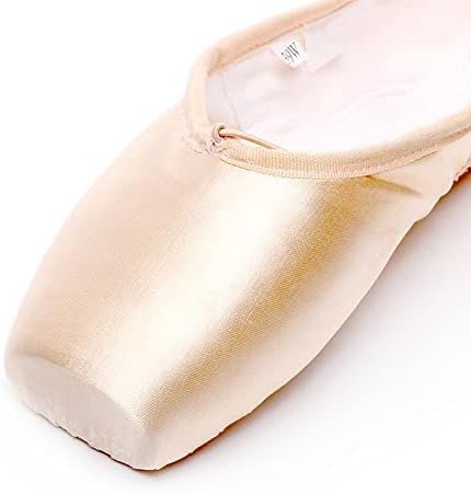 BininBox Box's Canvas Ballet Dance Toe Sapatos Profissionais de cetim Pointe