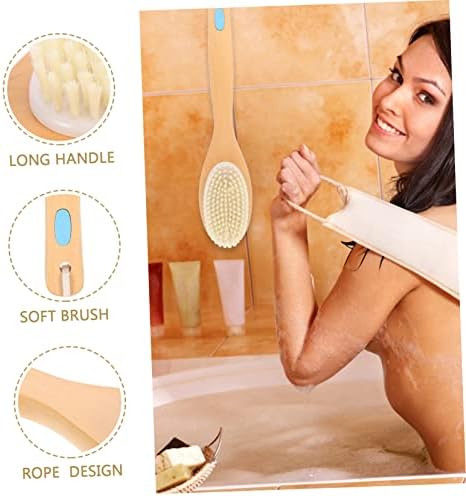 Baço de banho Beaavorty Baço de banho de banho de lavar de silicone Body Bath Bath Pincel Screcker Sponge