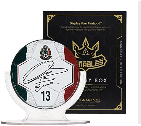 Signable Players Mystery Box - Signature Series Fac -Faccer Soccer com informações do jogador - Colecionadores