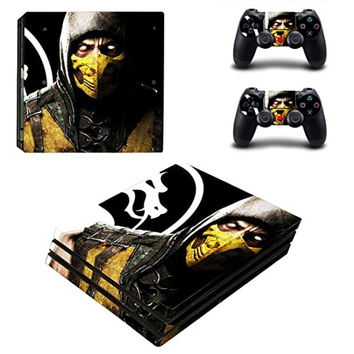 Jogo Mortal Best Ninja Kombat PS4 ou Ps5 Skin Skin para PlayStation 4 ou 5 Console e 2 Controllers