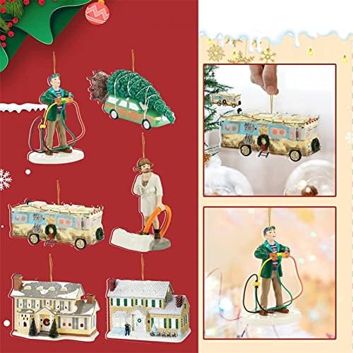 Xiqinp Decoração de árvores de Natal, ornamento de Natal, Decor Crafts Gifts, Decorações de Árvores