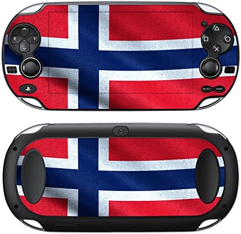 Sony PlayStation Vita Design Skin Bandeira da Noruega adesivo de decalque para PlayStation Vita