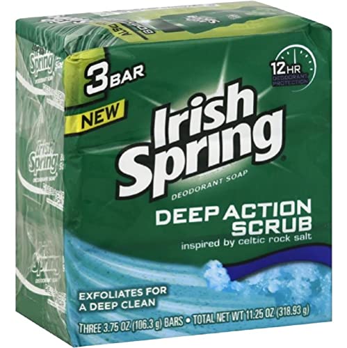 Pacote de barra de limpeza de ação profunda da primavera irlandesa 3 pacote 3
