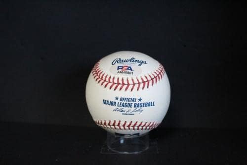 Rafael Palmeiro assinou o Baseball Autograph Auto PSA/DNA AM48861 - bolas de beisebol autografadas