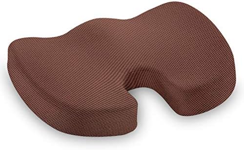 Viteps Suporte lombar Pillow Memory Foam Cushion lombar com tiras ajustáveis ​​Perfeito para computador -