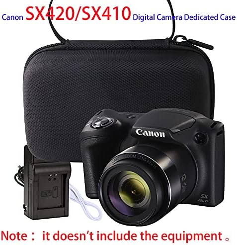 Jinmei Hard Eva Dedicado Caso para Canon PowerShot SX420/SX410 Câmera de transporte digital