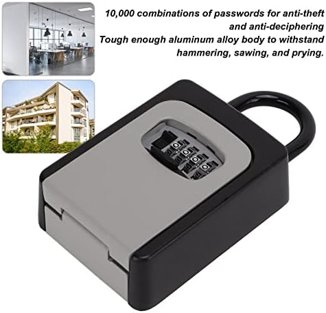 Caixa de chave Hider, caixa de segurança de chave de grande capacidade portátil para armazém de