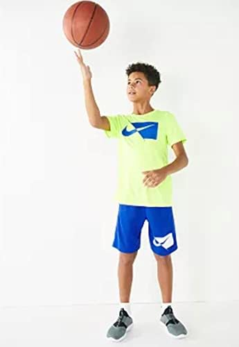 Nike Big Boys Sleeve de manga curta Camiseta verde, pequena