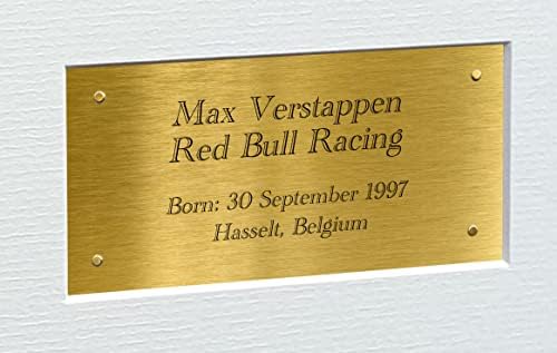 12x8 A4 Max Verstappen Red Bull autografado Autografado foto fotografia fotografia F1 F1 Formula