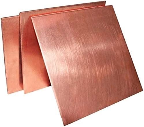 Placa de cobre roxa de folha de cobre Nianxinn 6 tamanhos diferentes para, artesanato, DIY, folhas