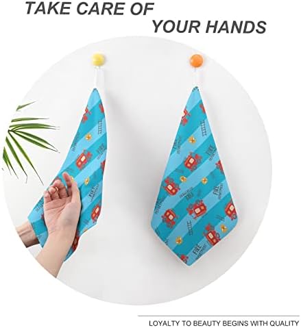 Toalha de toalha de mão Toalhas de mão Toalhas de prato Toalha Design de cordão para esportes de cozinha