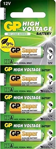 Baterias alcalinas de 4 GP 23A 12V
