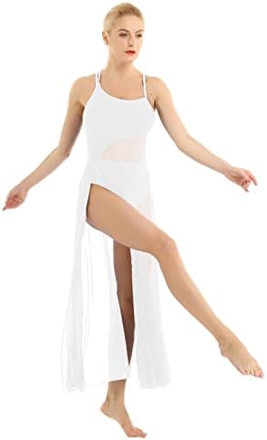 Vestido de dança lírica feminina lyriyii vestido de dança de baile de dança