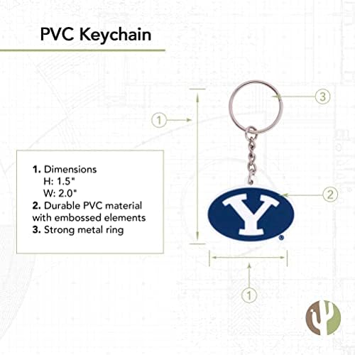 Brigham Young University Keychain Cougars BYU CHEYS THEYS