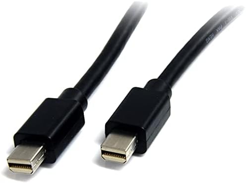 Startech.com Mini DisplayPort Cabo de DisplayPort de 6ft - 4K x 2k Ultra HD Vídeo - Mini DisplayPort 1.2 Cabo - Mini DP para Mini DP Cabo para Monitor - MDP Cord Works com Thunderbolt 2 portas - M/M