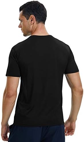 Camisetas de treino de 3pack para homens camisetas rápidas de camisetas de umidade de umidade da ginástica atlética
