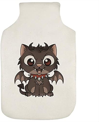 Azeeda 'Devil Cat' Tampa de garrafa de água quente