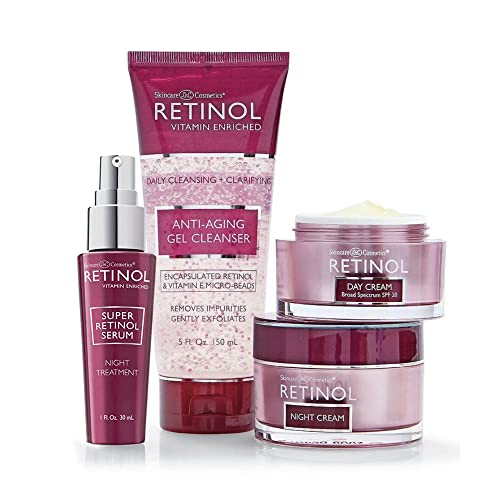 Retinol Day Cream Broad Spectrum SPF 20 - Protege contra efeitos nocivos dos raios UVA e UVB - Luxuoso Cream hidrata