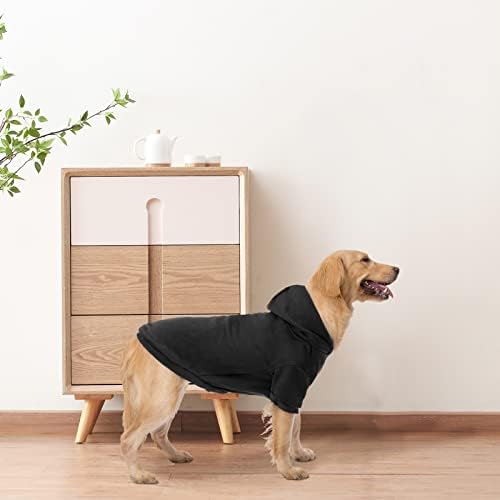 Bingpet Dog Hoodies-Fleece Alinhado Pullover para Cat em clima frio