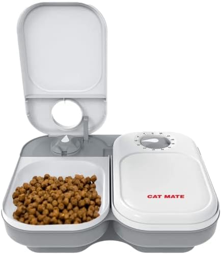 Cat Mate C200 Automático 2 refeição alimentador de animais de estimação com pacote de gelo com animais