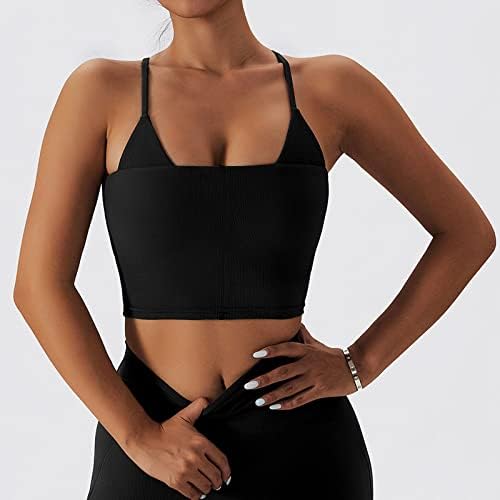 Blusa Bralette for Girls Comfort Color 2023 Roupas Fashion Crew Neck Track Gym Jogger Sexy Cami Tank Bralette