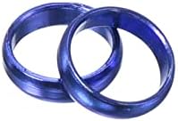 Anel de eixo de dardo Patikil, acessórios de o-ring de dardo para eixos de plástico e nylon