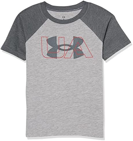 Under Armour Boys Classic Core Logo T-shirt, Wordmark Print & Baseball Designs, Crew Neck