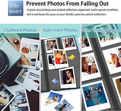 Álbum de fotos Instax ， 2 Packs Album para Fujifilm Instax Mini Camera, Polaroid Snap Pic-300 Z2300 Câmera