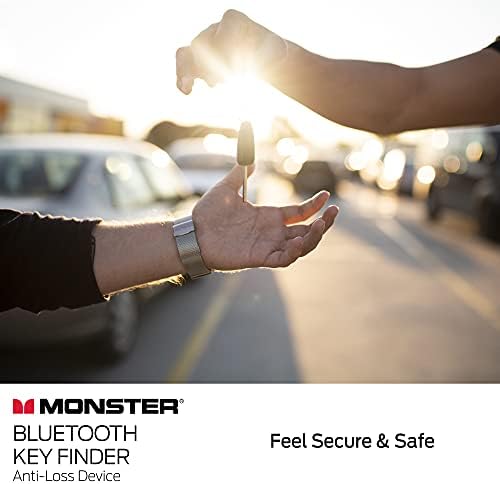 Monster Bluetooth Security e Anti-Loss Tracker, clipes para qualquer coisa, dispositivo anti-roubo, portátil, monitor