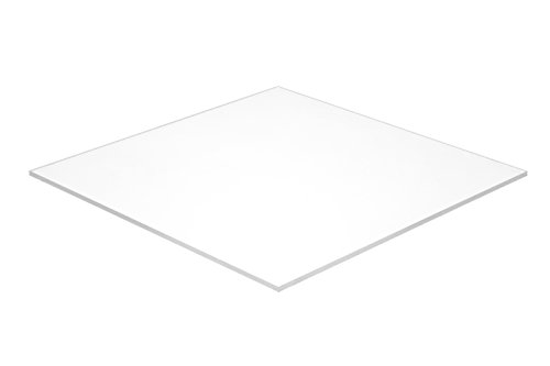 Falken Design WT2447-3-8/1236 Folha branca de acrílico, translúcido 55%, 12 x 36, 3/8 de espessura