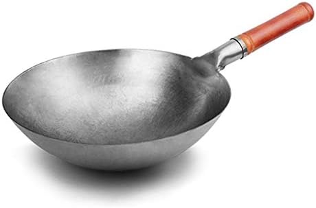 N/A não revestimento de cozinha de cozinha Cookeware woks chinês tradição de frigideira de ferro fundido de ferro