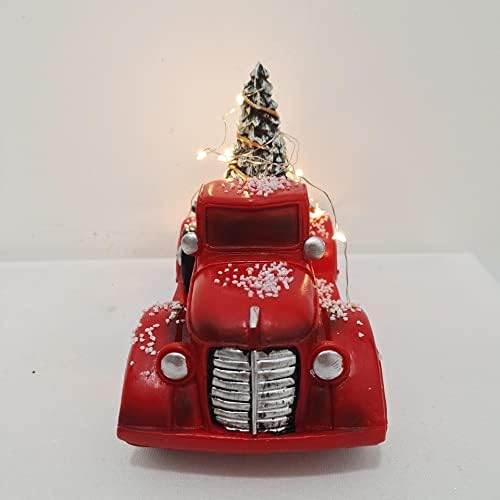 Red Truck Christmas Centerpieces: Árvore de Natal Luzes LED das decorações de Natal, Decorações de árvore de
