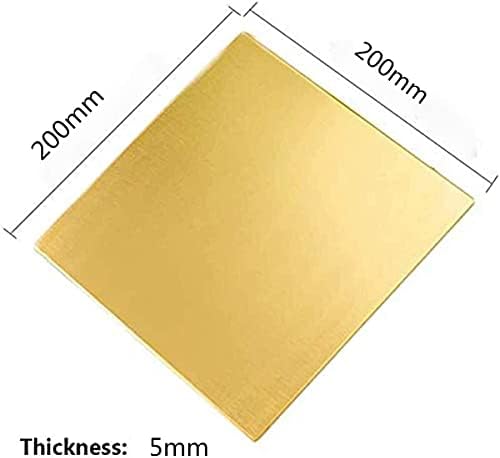 Folha de cobre Yiwango Folha de metal de folha de papel Ricas especificações e tamanhos de 100 mmx100mm,