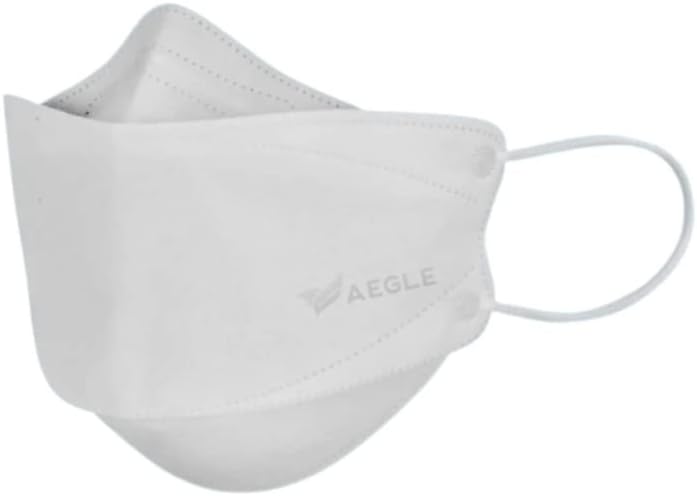 AEGLE | Respiradores de filtragem de partículas | 50 pacote | Design de loop da orelha | Ultra-Lightweight,