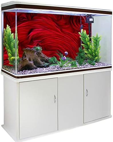 Abstract Art Fish Tank adesivos de tanques de parede PVC Background Aquarium Decoration for Fish