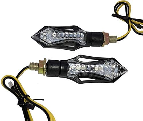 Motortogo Black Sequencial Turn Signals LED Turn Signals Indicadores compatíveis para 2002 Kawasaki ZR1200