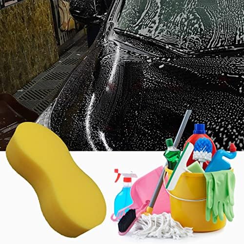 Limpeza da casa Sponge, Jumbo Car Wash Cleange Limping Caret Care Care Soponges Sponges Pacote 1
