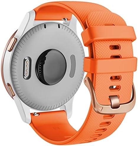 UMCNVV 18 mira de pulso de silicone de 20 mm para Garmin Vivoactive 3 4S Garmin Venu Smart Watch