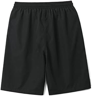 Shorts homens bolsos de carga bermudas shorts grandes e altos cintura esticada shorts atléticos shorts